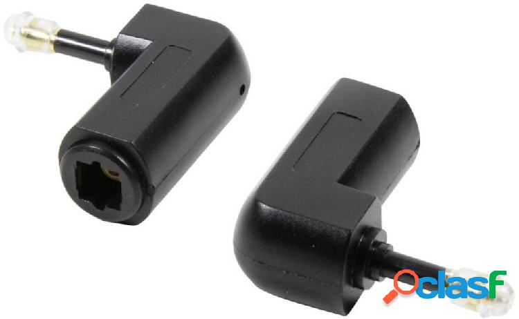 LogiLink CA1015 LogiLink Toslink Audio Adattatore Nero