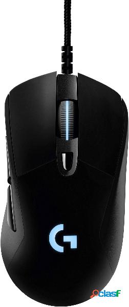 Logitech Gaming G403 Prodigy Mouse da gioco USB Ottico Nero