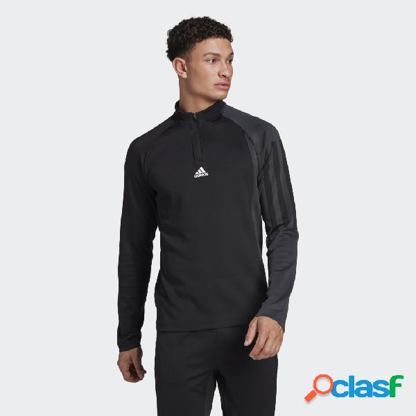 Maglia da allenamento 1/4-Zip Colorblock Long Sleeve