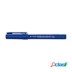Marcatore Tratto Permanent Ink - punta tonda 2,00mm - blu -