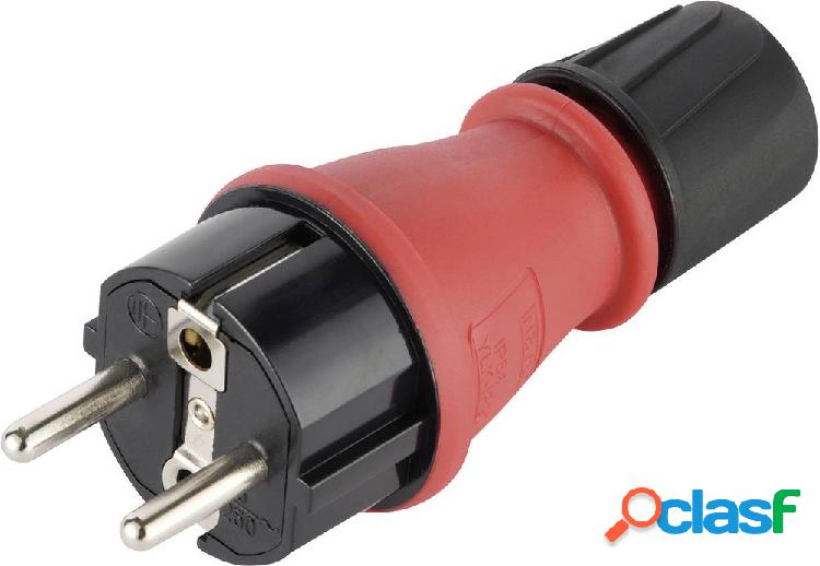 Maxtrack NV 48 L Spina di sicurezza Plastica Nero/Rosso IP54