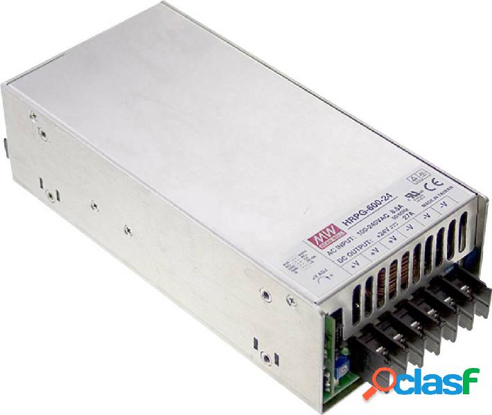 Mean Well HRPG-600-3.3 Alimentatore AC / DC telaio chiuso