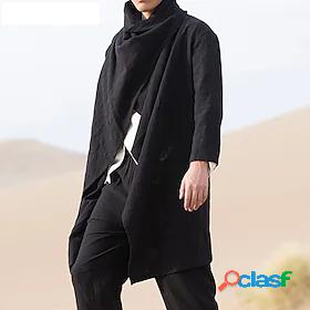 Mens Cloak / Capes Irregular Hem Stylish Casual Streetwear
