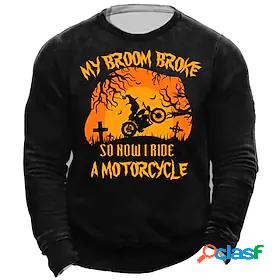 Men's Graphic Letter Sweatshirt Pullover Print Hot Stamping