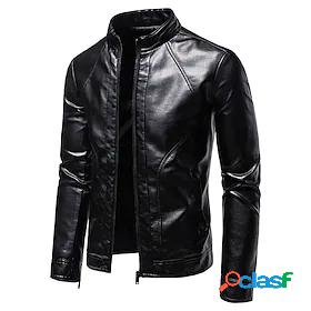 Mens Jacket Pocket Business Streetwear Business Going out