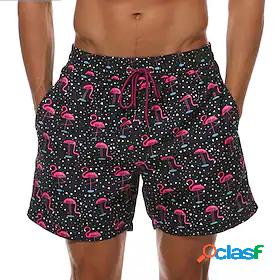 Mens Quick Dry Swim Trunks Swim Shorts with Pockets Mesh