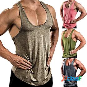 Mens Workout Tank Top Running Tank Top Sleeveless Athleisure