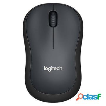 Mouse wireless silenzioso Logitech M220 - Nero