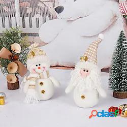 Navidad regalo natale pupazzo di neve bambola ornamento di