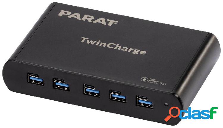 Parat PARAPROJECT® TC5 TwinCharger GaN USB-C® 990596999