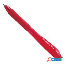 Penna a sfera a scatto Feel It - rosso - punta 1,0mm -