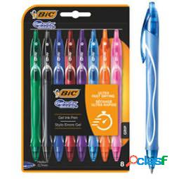 Penna gel scatto Geolocity Quick Dry - punta 0,7 mm - colori