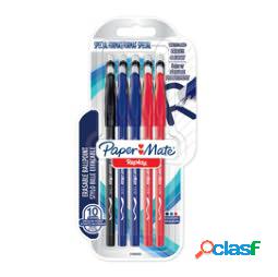 Penna sfera Replay - cancellabile - punta 1.0 mm - colori
