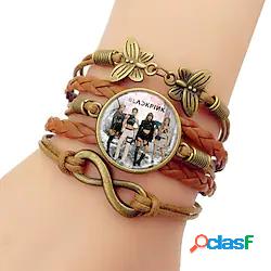 Per donna Bracciali Artistico Strada Color Block Bracciale