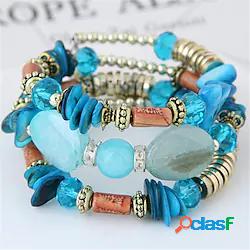 Per donna Bracciali Stile etnico Strada Multicolore