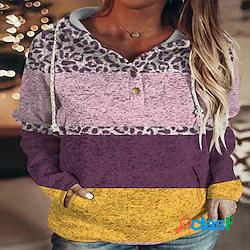 Per donna Felpa con cappuccio Felpa con cappuccio pullover