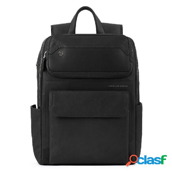 Piquadro zaino porta computer e ipad pro 12,9 con cavo