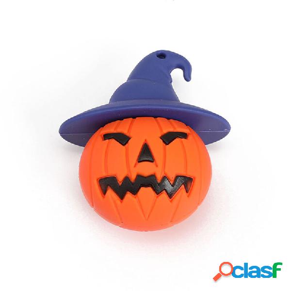 Pumpkin Halloween USB Flash Drive U Disk Portable USB Drive
