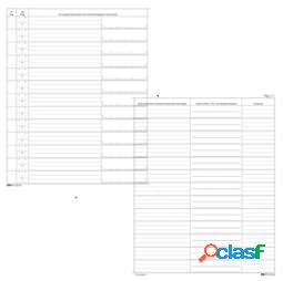 Registro cronologico - 31x24,5 - 14 pagine - Edipro (unit