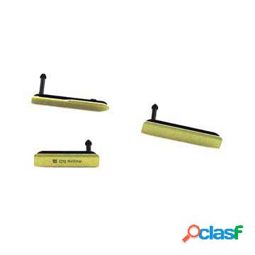 Set di cover laterali compatte per Sony Xperia Z1 - verde