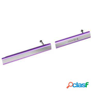 Set di cover laterali per Sony Xperia Z2 - Viola
