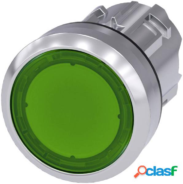 Siemens 3SU1051-0AB40-0AA0 Pulsante illuminato Piatto,