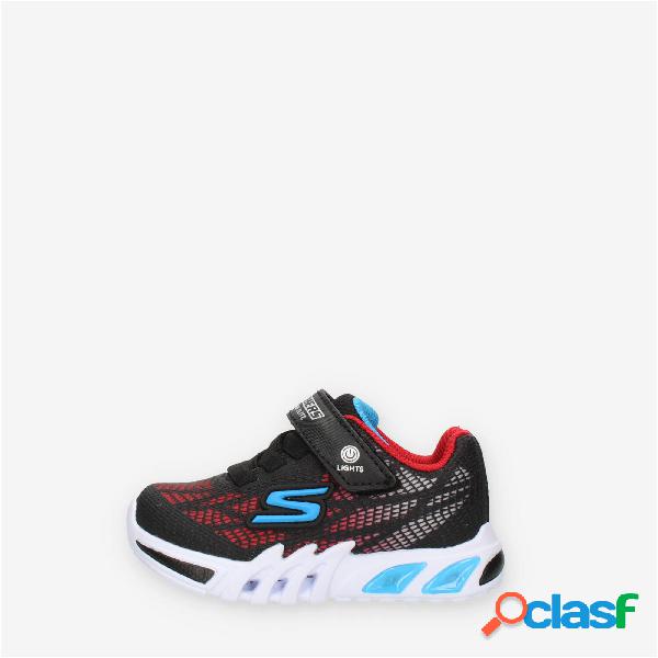 Skechers S Lights Flex Glow Elite Vorlo Sneakers nere con