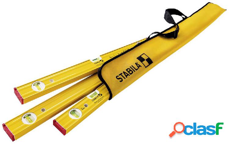 Stabila PRO SET 80 AS 19714 Set di livelle 30 cm, 60 cm, 120