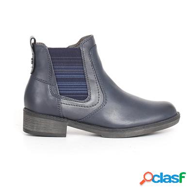 TAMARIS Stivaletto con zip - blu navy