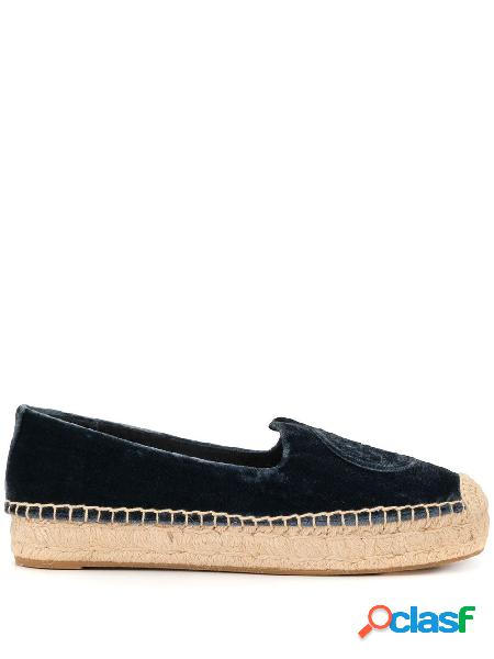 TORY BURCH ESPADRILLES DONNA 58238460 VELLUTO BLU
