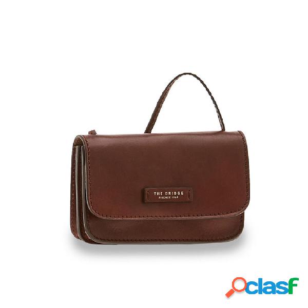 The bridge rustici crossbody marrone tb 14