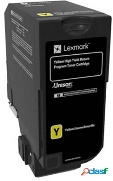 Toner Lexmark CX725 Originale 84C2HY0 Giallo 16000 pagine