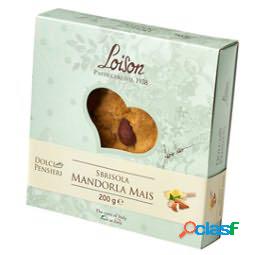 Torta sbrisola classica mandorla e mais - 200gr - Loison