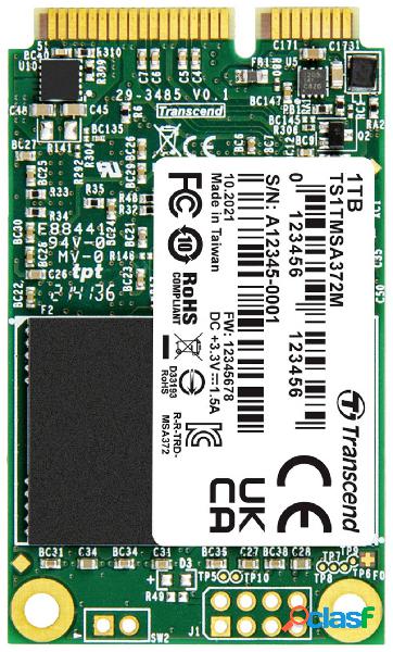 Transcend MSA372M 1 TB Memoria SSD interna mSATA SATA III