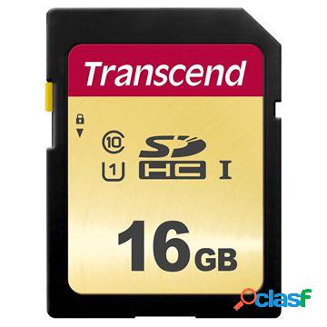 Transcend scheda di memoria SDHC 500S TS16GSDC500S - 16 GB