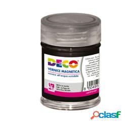 Vernice lavagna magnetica - 120 gr - nero - Deco (unit