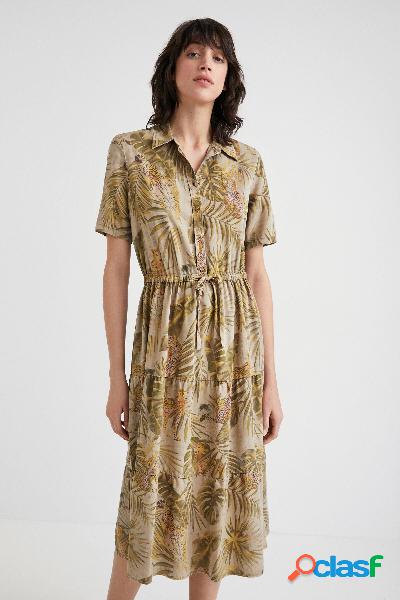 Vestito Tencel â"¢ camoflower