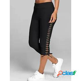 Women's Capri shorts Trousers Casual / Sporty Athleisure Mid