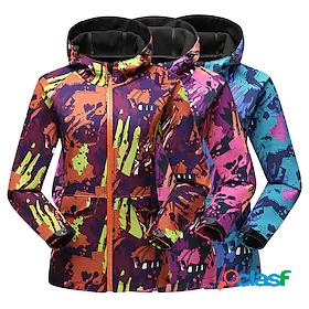 Womens Hoodie Jacket Softshell Jacket Hiking Jacket Winter
