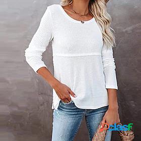 Women's Pullover Sweater Pullover Jumper Jumper Knit Knitted