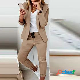 Womens Suits Slim Fit Simple Classic Style Modern Style