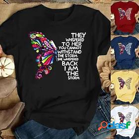 Womens T shirt Tee Daily T shirt Tee Round Neck Basic