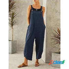 Women's Wide Leg Baggy Shorts Trousers Oversized Mid Waist