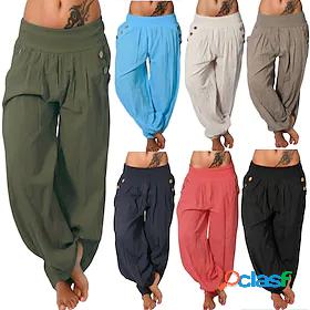 Womens Yoga Pants Quick Dry Harem Yoga Pilates Dance Pants