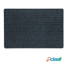 Zerbino asciugapassi Kent - 50x80 cm - grigio antracite -