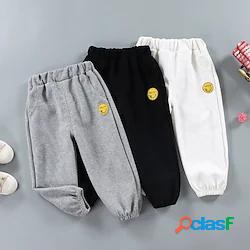 bambini ragazzi pantaloni grigi tinta unita autunno inverno