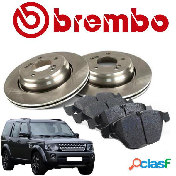 kti dischi + pastiglie Anteriori e Posteriori Brembo Land