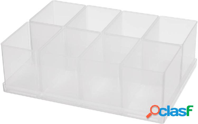 raaco 80 8xBA8-1 Inserto per valigetta porta minuteria (L x