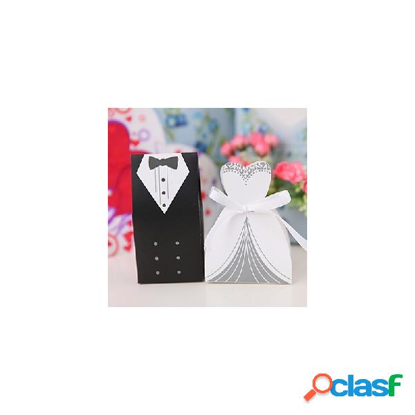 10 SCATOLINE PORTACONFETTI SPOSA