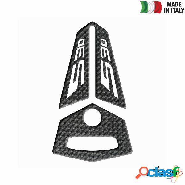 2 adesivi/sticker 3d manubrio tmax 530 compatibile per